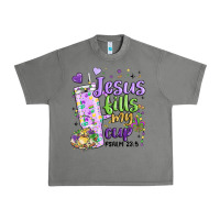 Tornado mardi gras jesus fills my cup Urban Heavy Tee - MaliasSmallBusiness