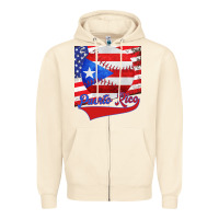 Sandshell Puerto Rico Baseball Zipper Hoodie - Bettercallsaul