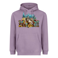 Lavender Horse Mom Heavyweight Hoodie - HowdyJamesFarm
