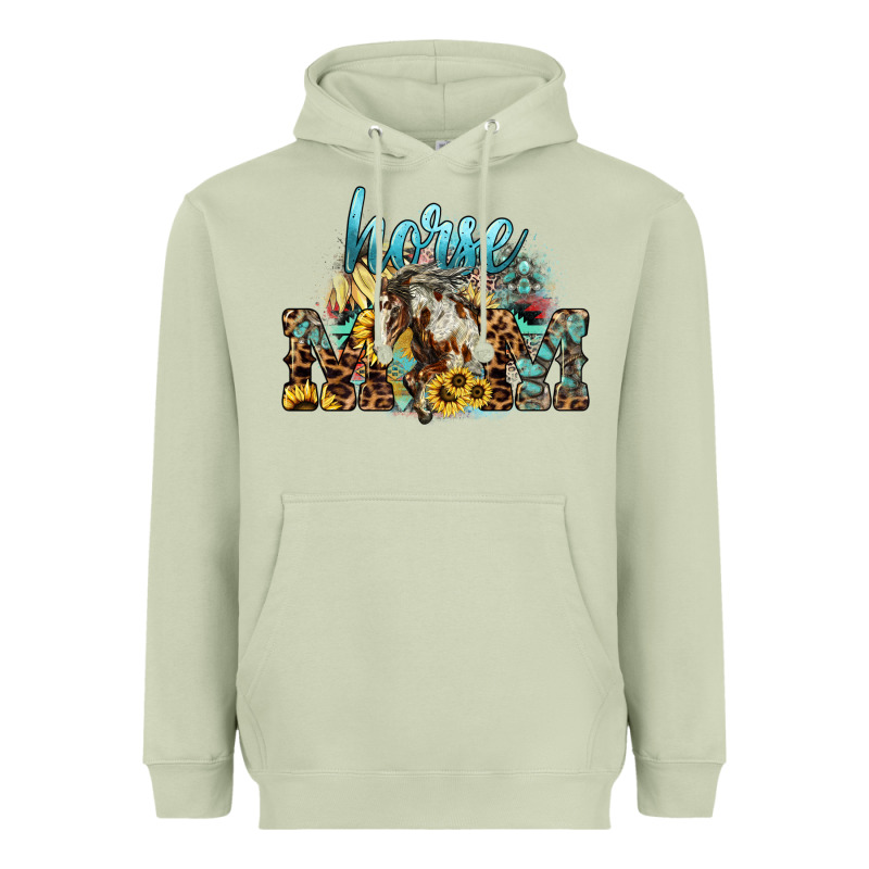 Horse Mom Heavyweight Hoodie by HowdyJamesFarm | Teevron