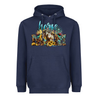 Navy Horse Mom Heavyweight Hoodie - HowdyJamesFarm