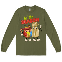 Army Green tis' the season mexican food Long Sleeve Tee - MaliasSmallBusiness