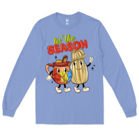 Colony Blue tis' the season mexican food Long Sleeve Tee - MaliasSmallBusiness