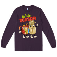 Plum tis' the season mexican food Long Sleeve Tee - MaliasSmallBusiness