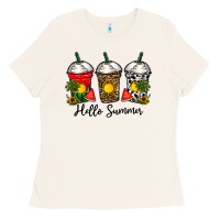 Bone hello summer Ladies Tee - CowhideDigitalArt