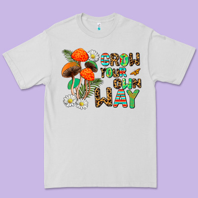 Grow Your Own Way Premium Tee Designed By Adodesignshop