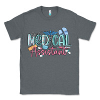 Charcoal Heather medical assistant nurse Classic Tee - MaliasSmallBusiness