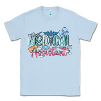 Dusty Blue medical assistant nurse Classic Tee - MaliasSmallBusiness