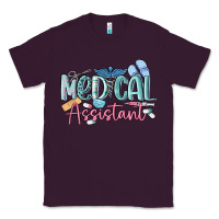 Plum medical assistant nurse Classic Tee - MaliasSmallBusiness