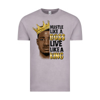 Vintage Zinc hustle like a boss live like a king malia Vintage Tee - MaliasSmallBusiness