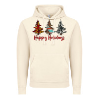 Vintage Artic happy holidays christmas trees Vintage Hoodie - Jasminsmagicworld