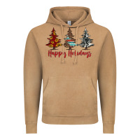 Vintage Camel happy holidays christmas trees Vintage Hoodie - Jasminsmagicworld