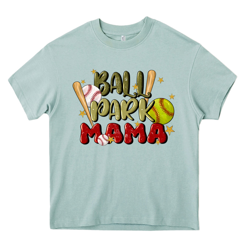 Ballpark Mama Heavy Core Tee by JahusDesignShop | Teevron