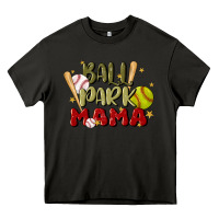 Asphalt ballpark mama Heavy Core Tee - JahusDesignShop