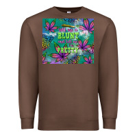 Chestnut roll me a blunt and tell me i'm pretty Premium Sweatshirt - TumblerDesignByShophia