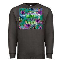 Smoke roll me a blunt and tell me i'm pretty Premium Sweatshirt - TumblerDesignByShophia