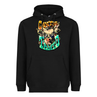 Black Can't be tamed cow Heavyweight Hoodie - HowdyJamesFarm