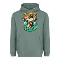 Sage Can't be tamed cow Heavyweight Hoodie - HowdyJamesFarm