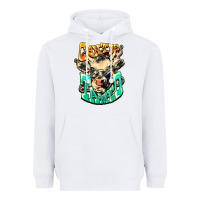 White Can't be tamed cow Heavyweight Hoodie - HowdyJamesFarm
