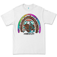 White nurse life rainbow Premium Tee - JahusDesignShop