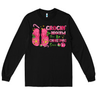 Black crocin' around the christmas tree Long Sleeve Tee - MaliasSmallBusiness