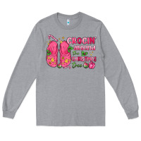 Heather Grey crocin' around the christmas tree Long Sleeve Tee - MaliasSmallBusiness