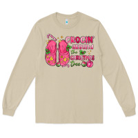 Mushroom crocin' around the christmas tree Long Sleeve Tee - MaliasSmallBusiness