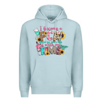 Blue Mist i became a cna because your life is worth my time Premium Hoodie - CowGirlArtShop