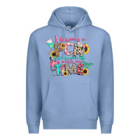 Colony Blue i became a cna because your life is worth my time Premium Hoodie - CowGirlArtShop