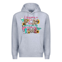 Heather Grey i became a cna because your life is worth my time Premium Hoodie - CowGirlArtShop