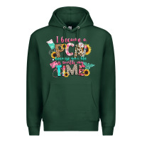 Sports Green i became a cna because your life is worth my time Premium Hoodie - CowGirlArtShop