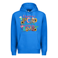 True Royal i became a cna because your life is worth my time Premium Hoodie - CowGirlArtShop