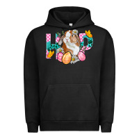 Pigment Black Hop Bunny Easter Urban Hoodie - BundleAndBundleShop