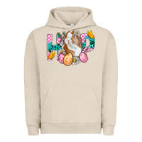 Pigment French Oak Hop Bunny Easter Urban Hoodie - BundleAndBundleShop