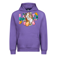 Tulip Hop Bunny Easter Urban Hoodie - BundleAndBundleShop