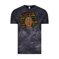 Cloud Black afro diva Vintage Tee - MaliasSmallBusiness