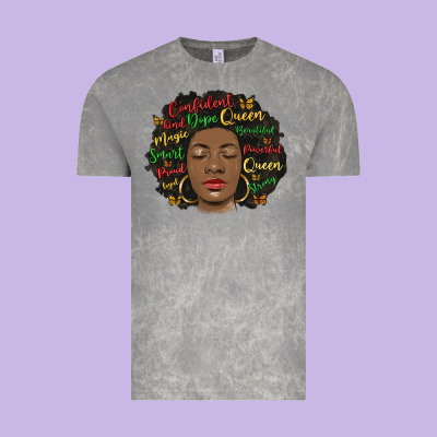Afro Diva Vintage Tee Designed By Maliassmallbusiness