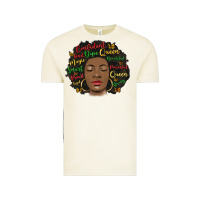 Vintage Arctic afro diva Vintage Tee - MaliasSmallBusiness