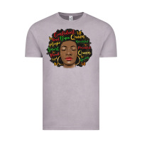 Vintage Zinc afro diva Vintage Tee - MaliasSmallBusiness