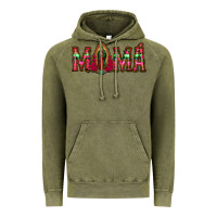 Vintage Olive mama floral aztec leopard Vintage Hoodie - Jasminsmagicworld