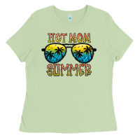 Matcha hot mom summer Ladies Tee - CowhideDigitalArt