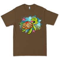 Cacao ocean with turtle Premium Tee - AdoDesignShop