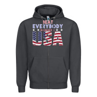 Smoke Usa Beat Everybody Zipper Hoodie - Bettercallsaul