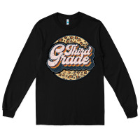 Black third grade Long Sleeve Tee - JahusDesignShop