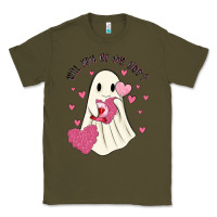 Army Green will you be my boo Classic Tee - MaliasSmallBusiness