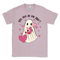 Lilac will you be my boo Classic Tee - MaliasSmallBusiness
