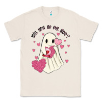 Natural will you be my boo Classic Tee - MaliasSmallBusiness