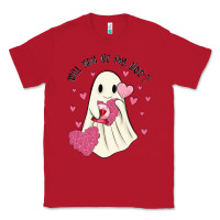 Red will you be my boo Classic Tee - MaliasSmallBusiness