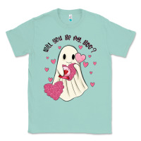 Seafoam will you be my boo Classic Tee - MaliasSmallBusiness