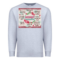 Heather Grey mommy reminder Premium Sweatshirt - TumblerDesignByShophia